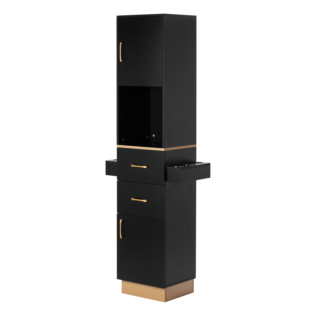Gabbiano Friseurstation TOTEM GOLD Schwarz-Gold - Luxus