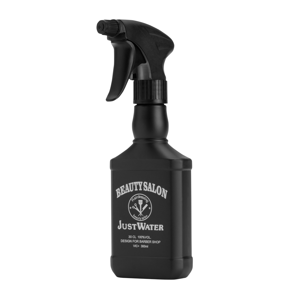 Friseur-Sprühflasche Schwarz 300 ml – Profi-Qualität