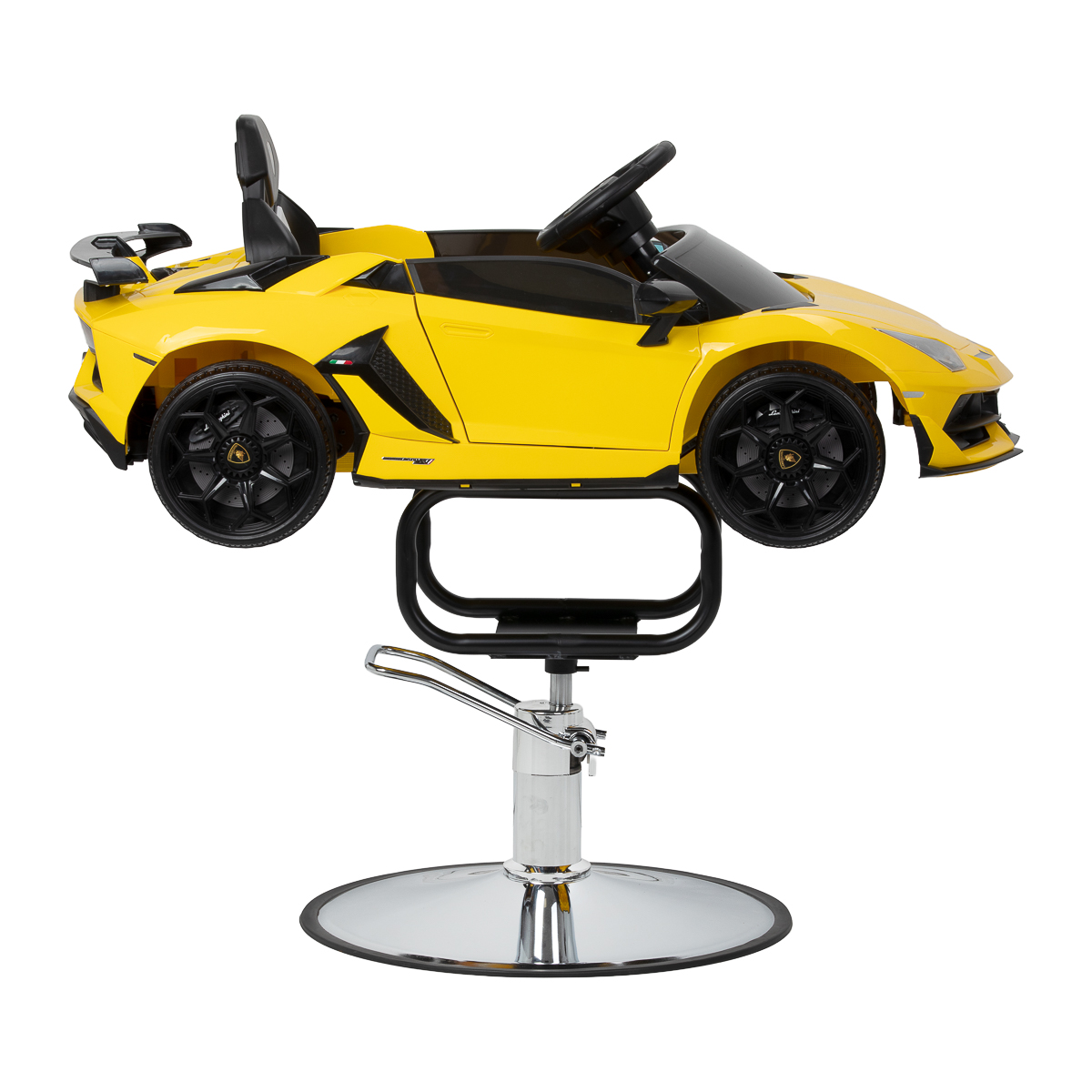 Gabbiano Kinderfriseurstuhl Lamborghini Autoform – Hydraulisch