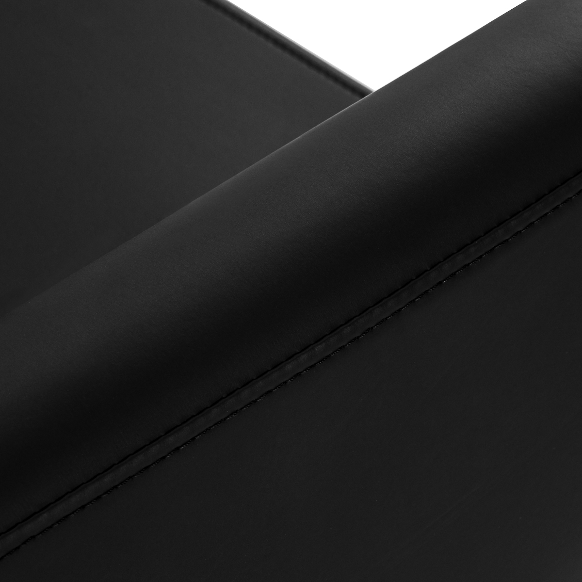 Omega Friseurstuhl Lyra schwarz - minimalistisch & hydraulisch