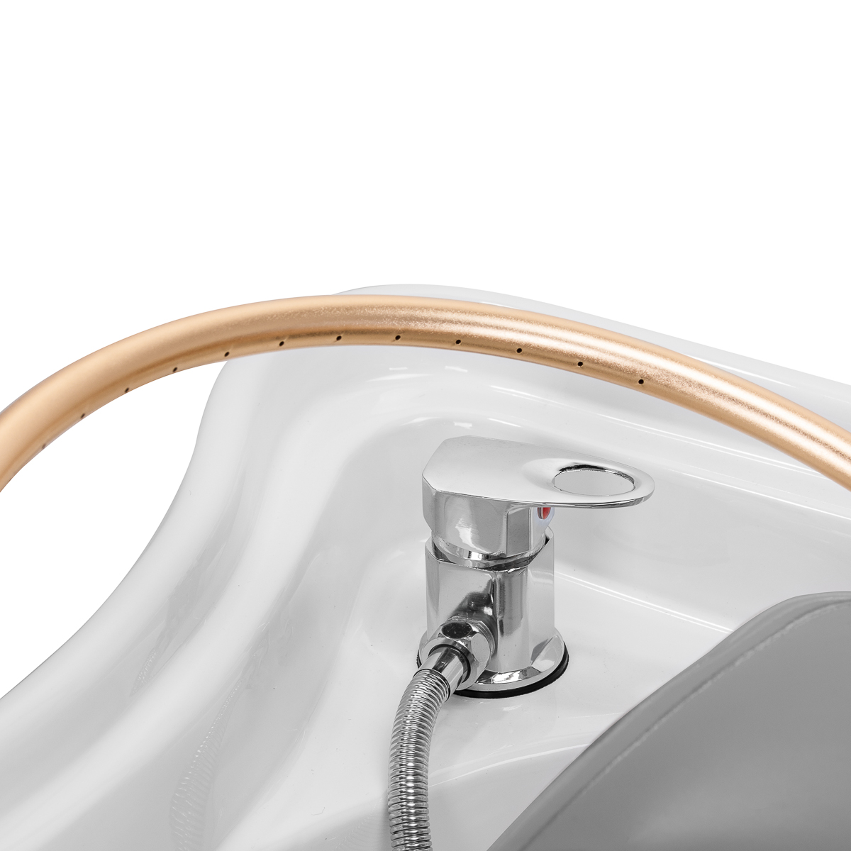 Gabbiano Friseurwaschbecken Liege Head Spa 017 Grau - SPA-Liege