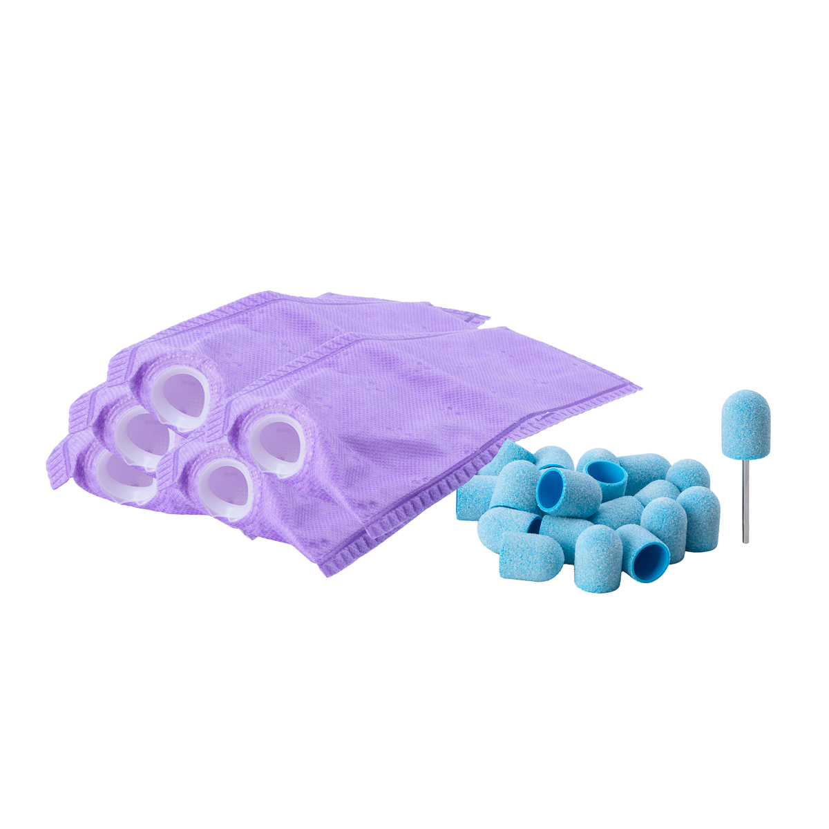 EXO Pediküre-Set 5 Filter Nagelfräser Gummihalter