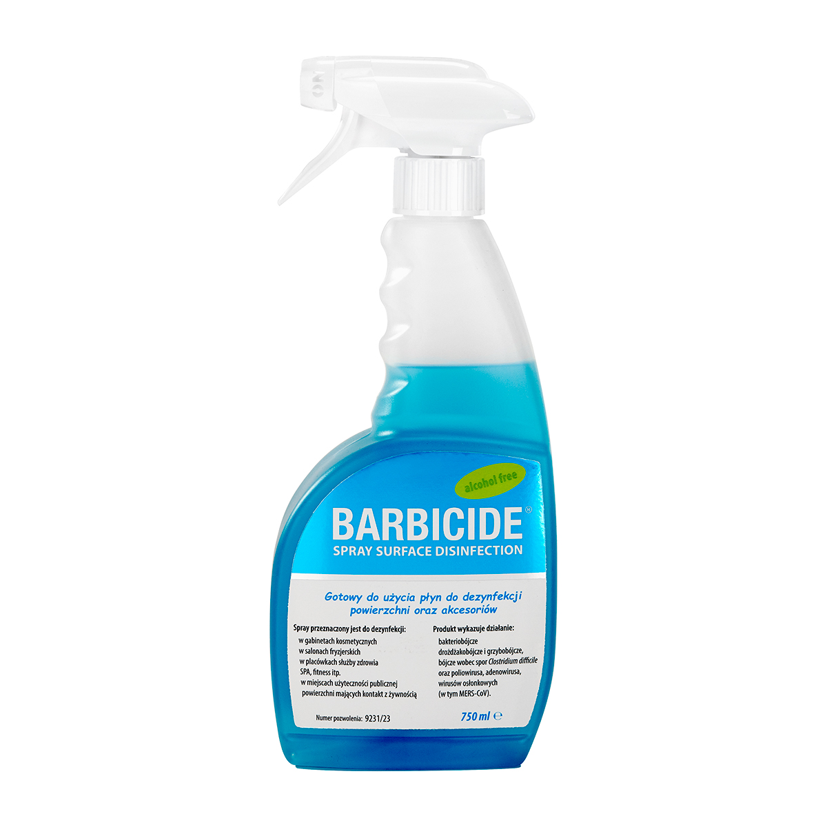 Barbicide Desinfektionsspray 750ml geruchslos