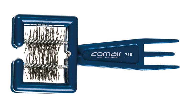 Friseurkamm Buerstenreiniger Blau 10 2Cm Friseur