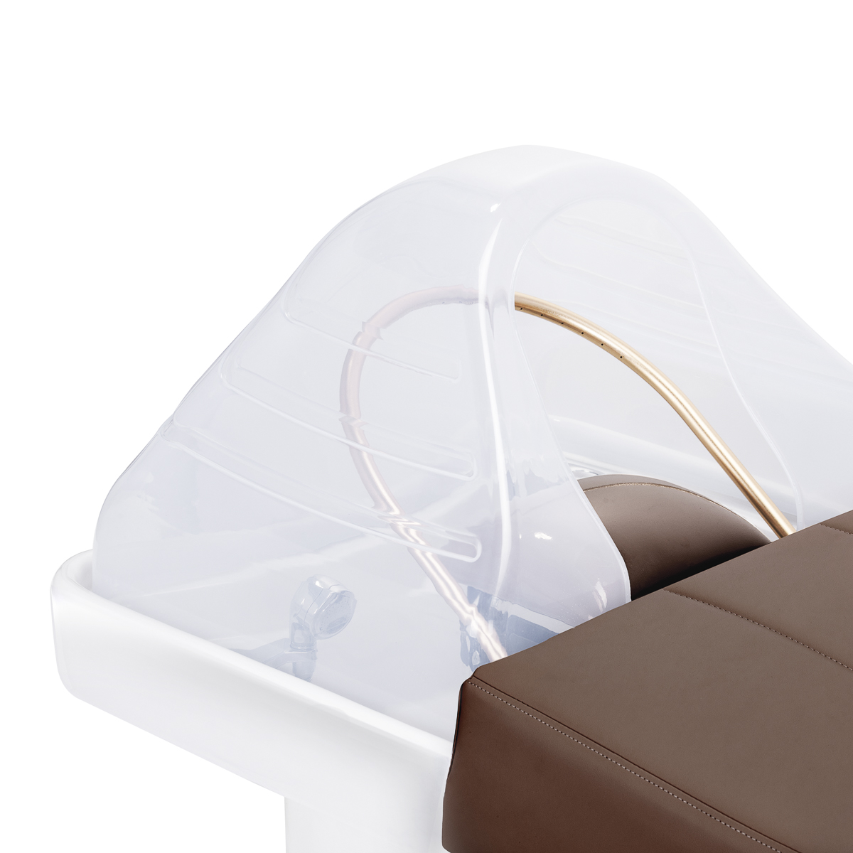 Gabbiano Friseurwaschbecken Liege Head Spa 017 Braun