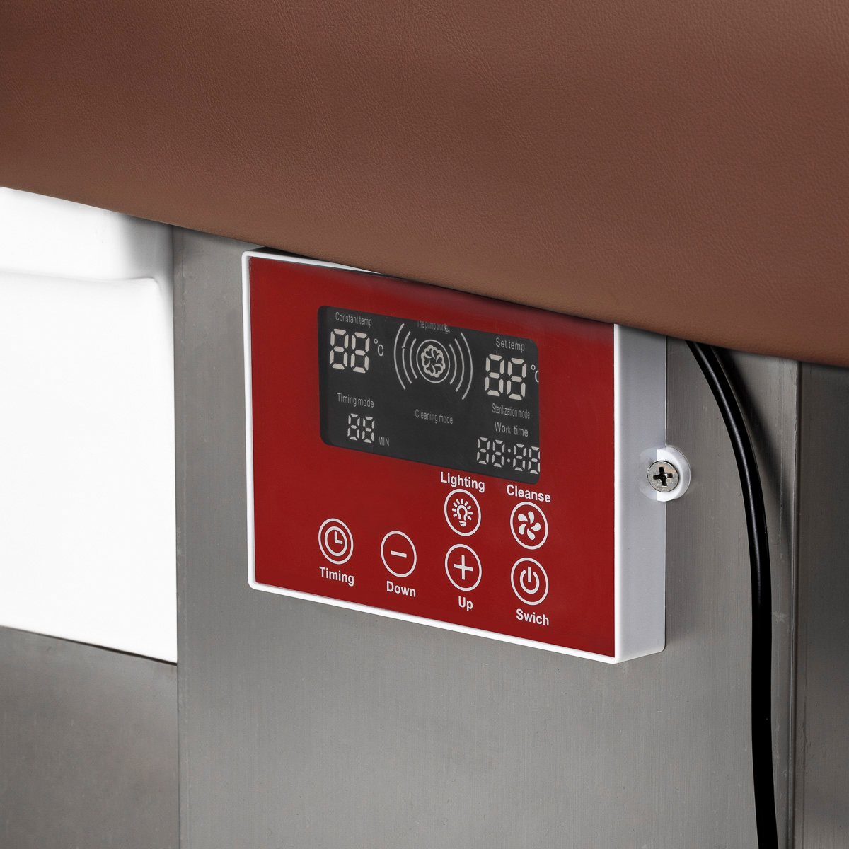 Gabbiano Friseurwaschbecken Liege Head Spa 017 Braun
