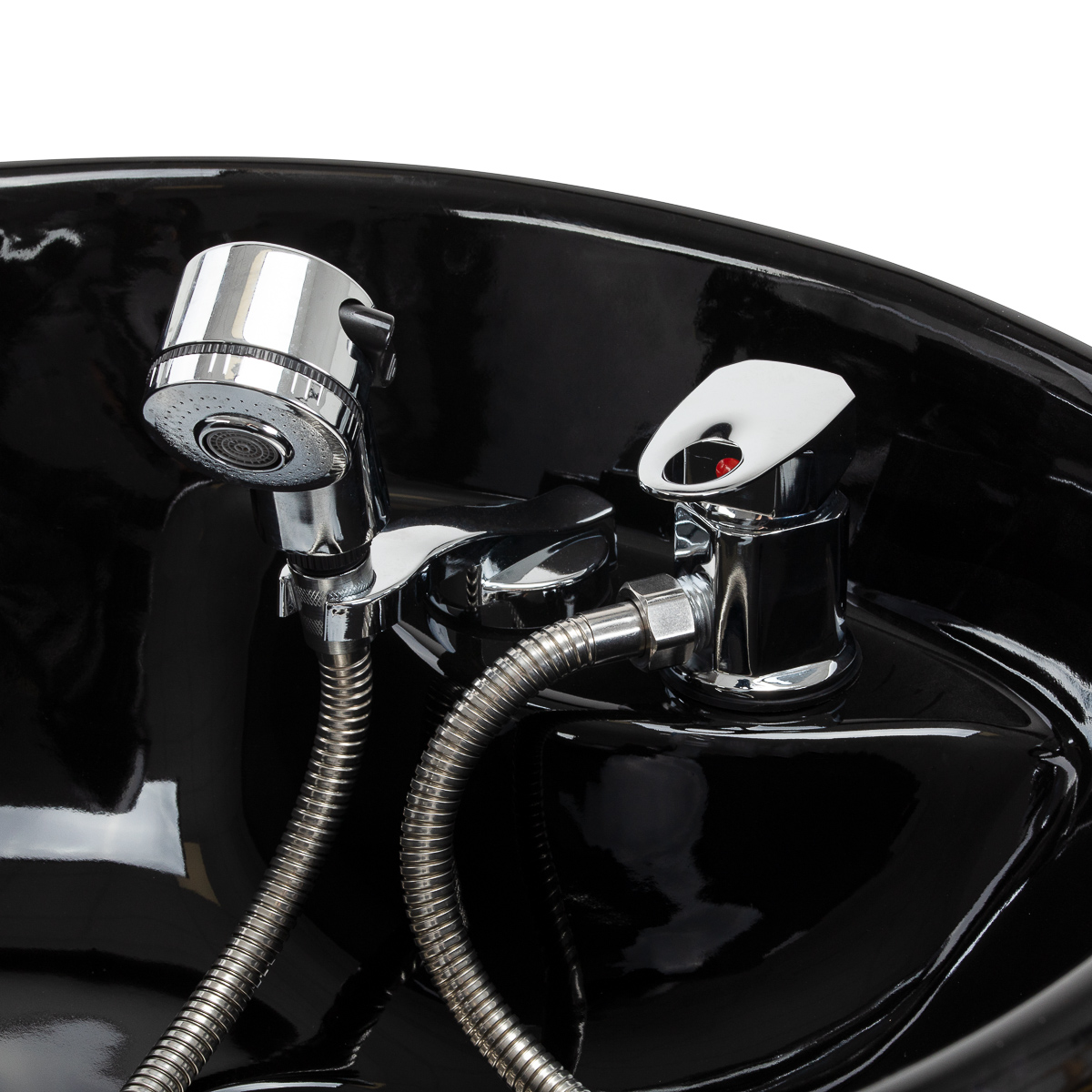 Omega Friseurwaschbecken Nautica braun – kompakte Waschstation