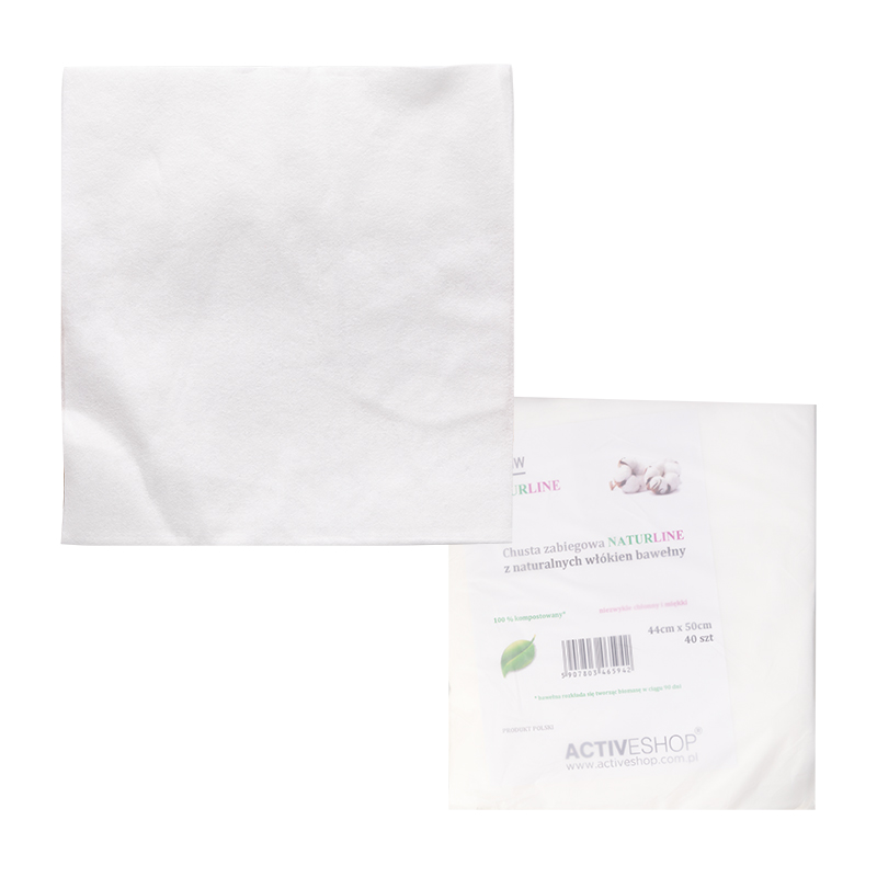 SYIS Wattepads Naturline 44x50 cm - Premium Kosmetiktücher für Gesichtspflege und Make-up Entfernung