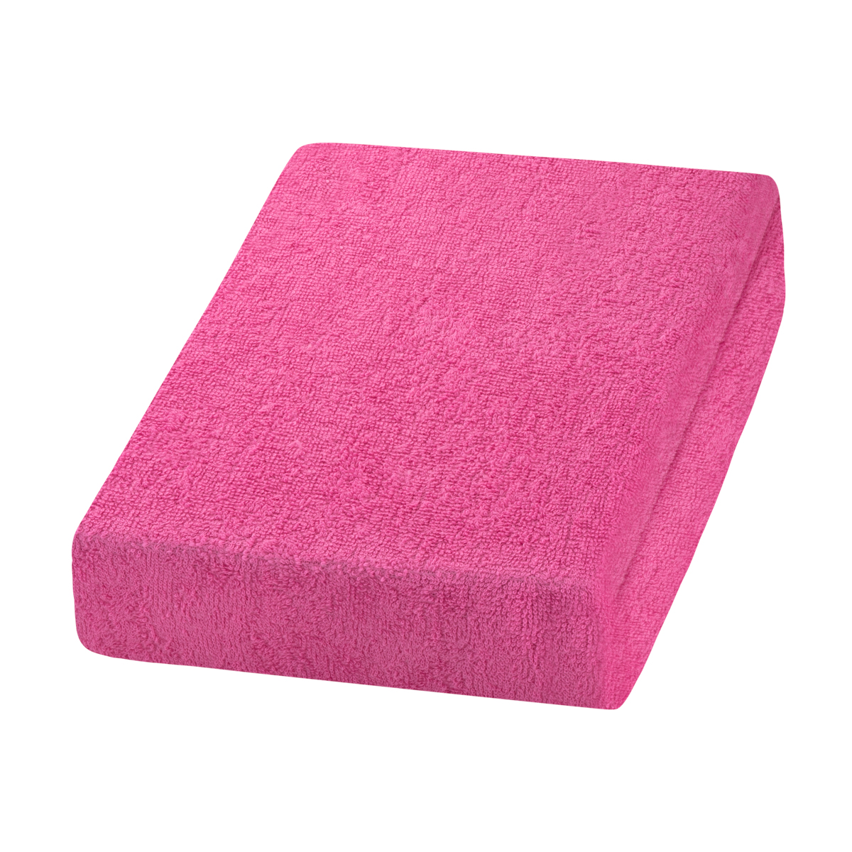 Frottee Rosa Tagesdecke 70x190 cm – Elastisch