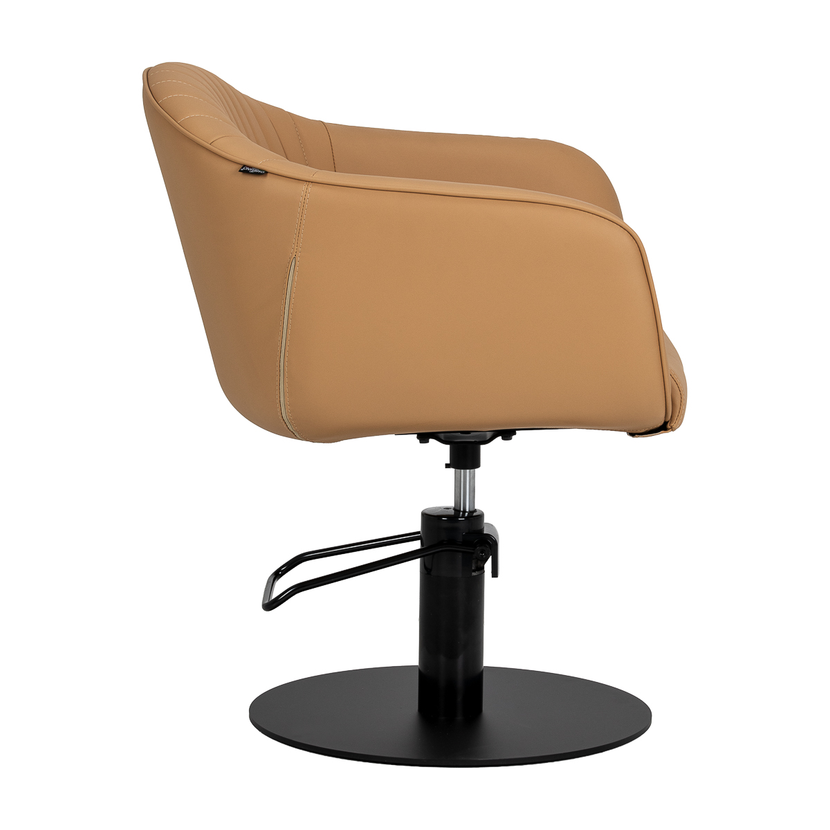 Friseurstuhl Gabbiano Copenhagen karamell – hydraulisch
