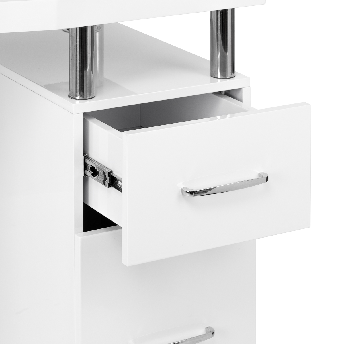 Momo Kosmetiktisch L03 mit Staubabscheider - Modern