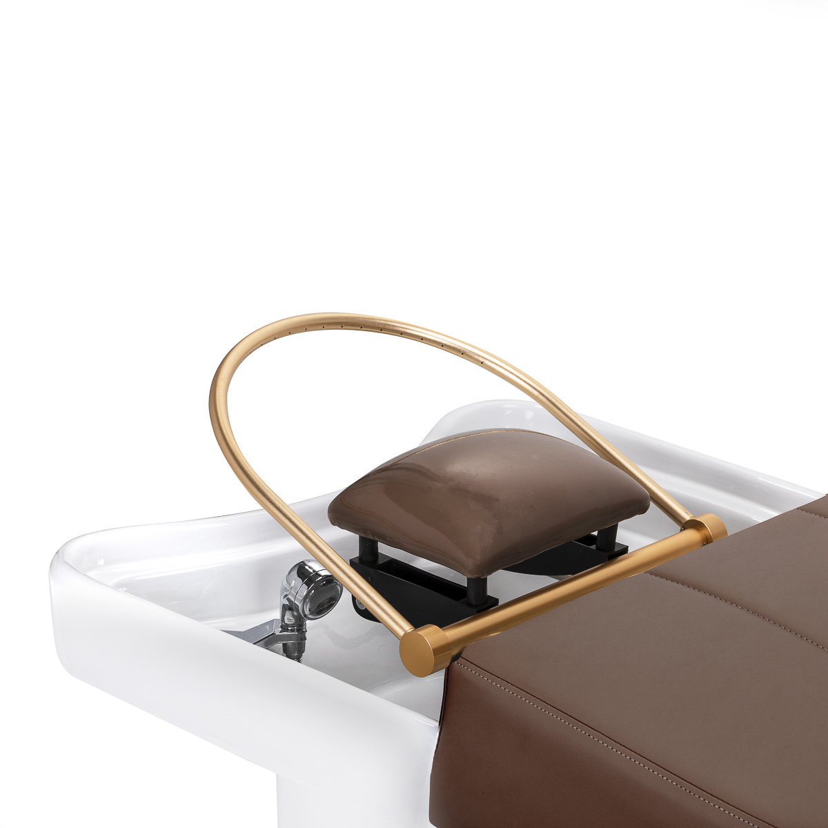 Gabbiano Friseurwaschbecken Liege Head Spa 017 Braun