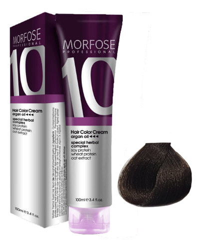 morfose-haarfarbe-6-dunkelblond Morfose 10 Creme Haarfarbe Farbton Nr.: 6 Dunkelblond