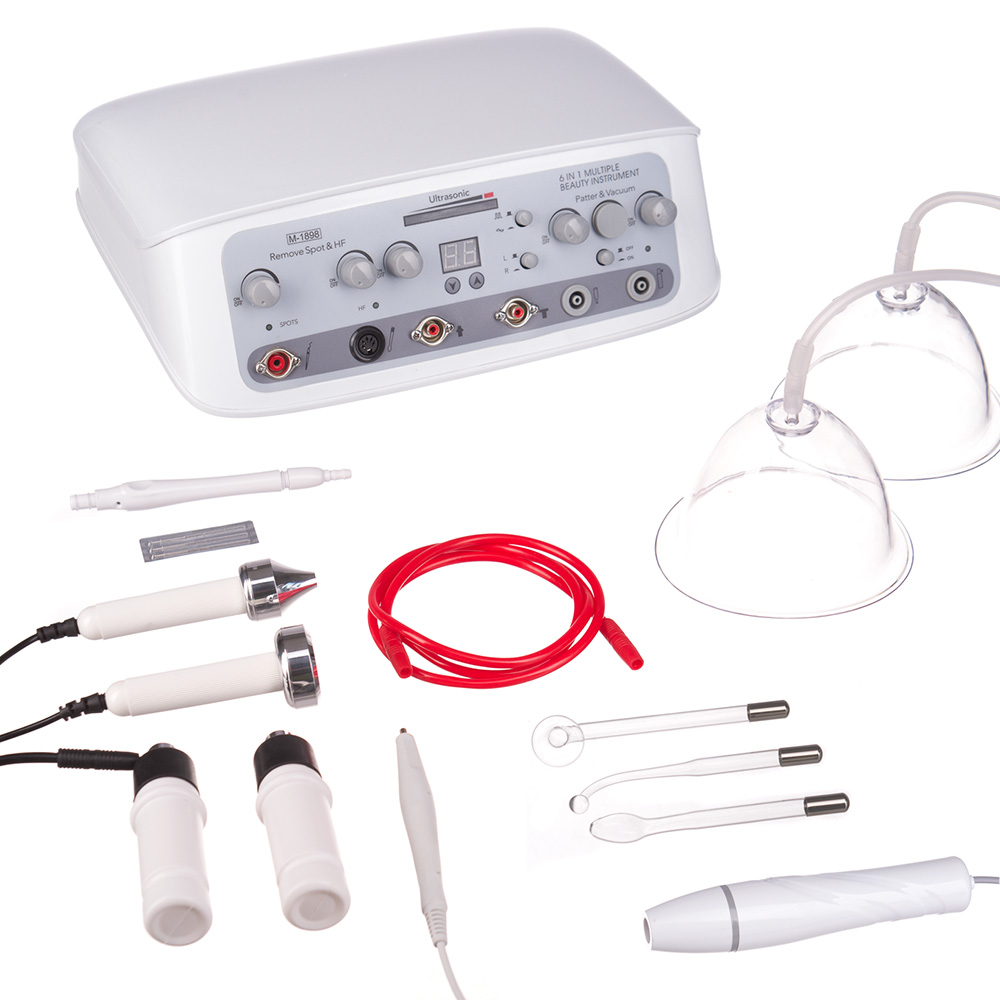 Profi Multifunktionsgerät 6in1 Gesichtsbehandlung Kosmetikstudio grau