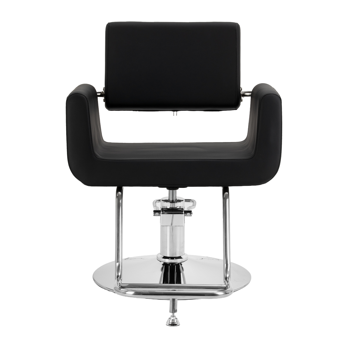 Omega Friseurstuhl Lyra schwarz - minimalistisch & hydraulisch