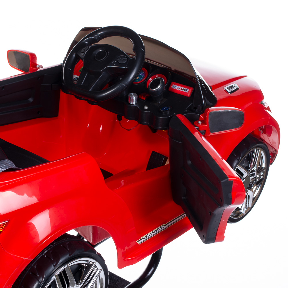 Red Racer Kinder Friseurstuhl mit Sound & Licht - Rot