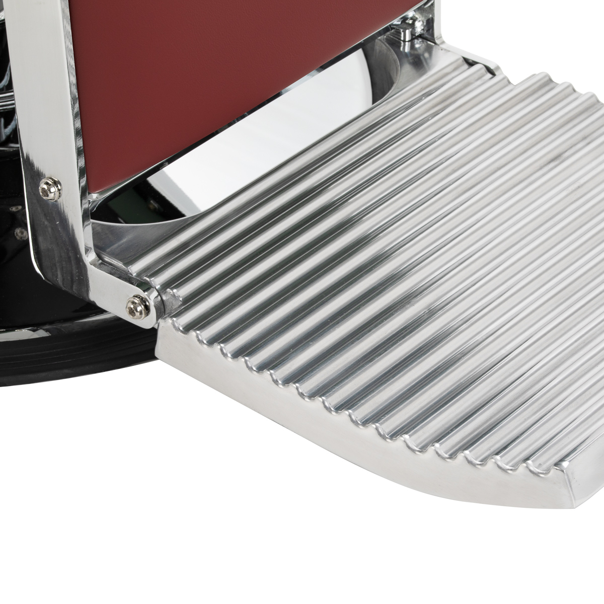 Barberstuhl Gabbiano Visionerio+ Rot Chrom – Hydraulik - Ansicht 9