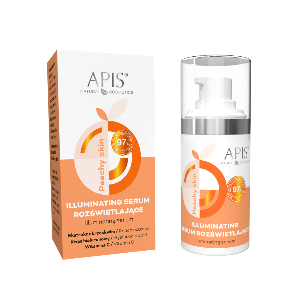 Apis Peachy Skin Illuminierendes Serum – strahlende Haut in 15 ml