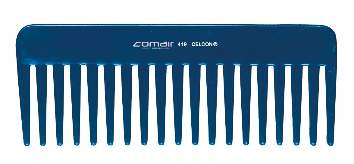 Straehnenkamm Blau 27 5Cm Friseur