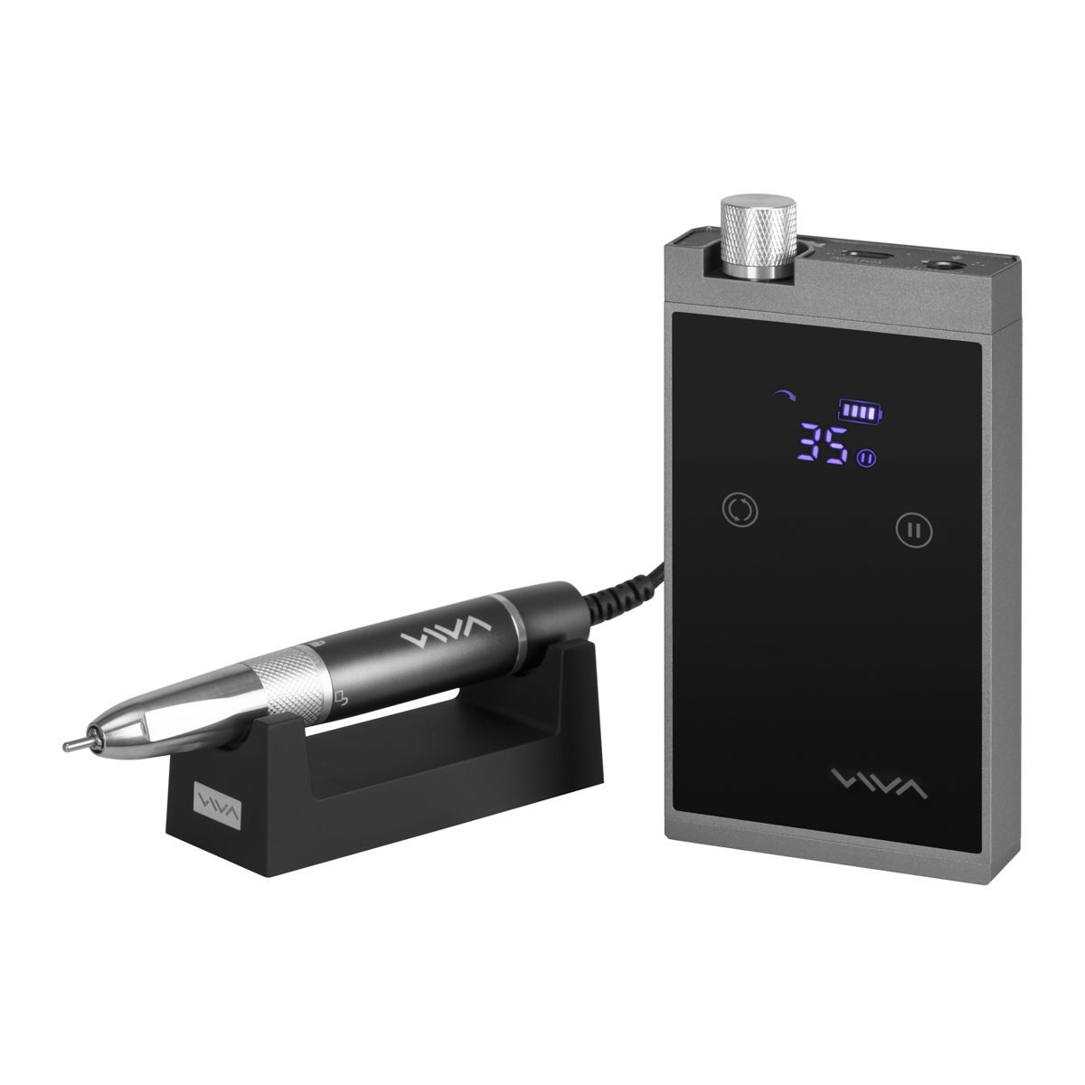 VIVA PRO 601 Nagelfräser bürstenlos - Professionelle Elektrofräse für Nagelmodellage