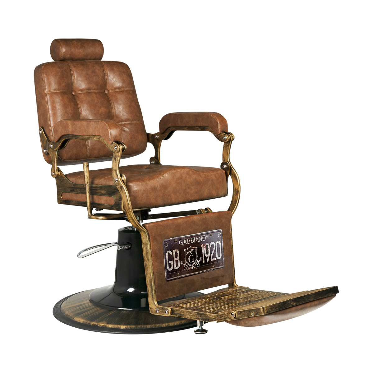 Gabbiano Friseur Waschbecke Marcus gold schwarz Gabbiano Friseur Waschbecke Marcus gold schwarz