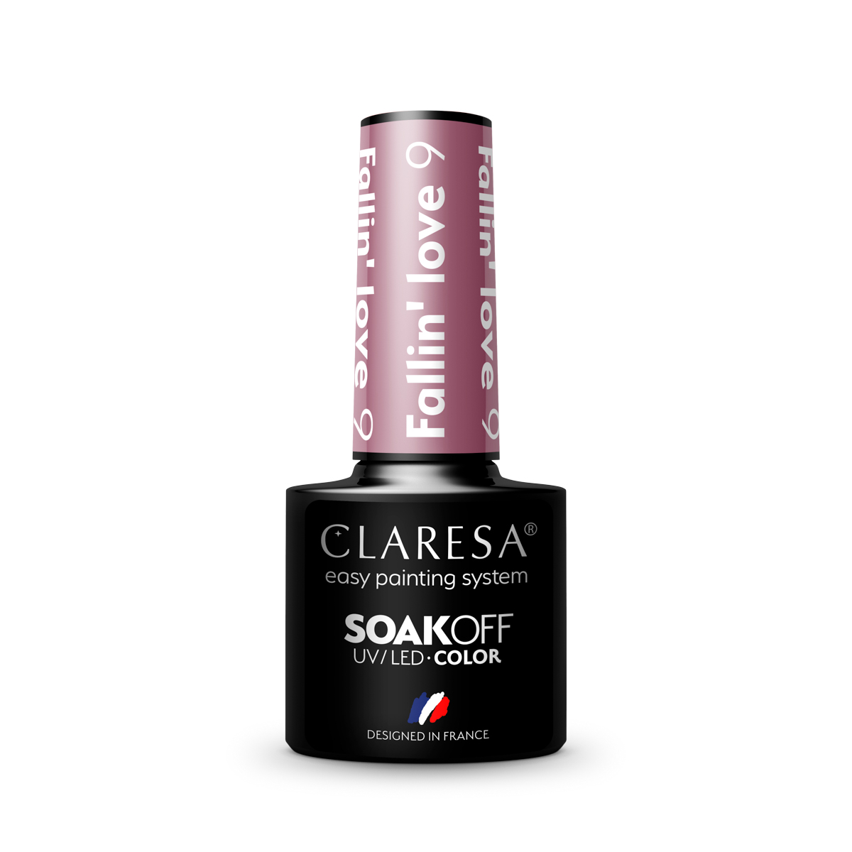 CLARESA Gel Politur FALLIN'LOVE 9 Purple Brown 5g