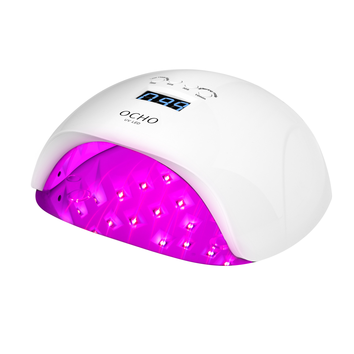 OCHO NAILS UV LED Nagellampe X13 Plus 65W rot weiß - Profi
