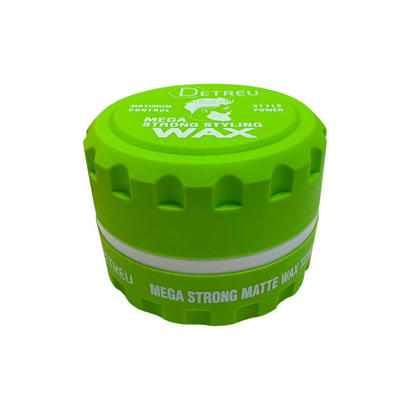 detreu-mega-strong-titan-matt-wax Gelwax Mega Strong Titan Matt Wax Detreu 140ml für ein Styling mit Matteeffekt und starkem Halt