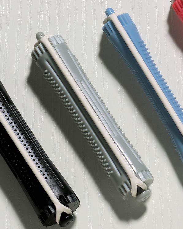 Kaltwellwickler Wkl Mitrundgummi 14Mm Grau Salon
