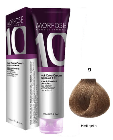 morfose-10-haarfarbe-9-hellgelb Morfose 10 Creme Haarfarbe Farbton Nr.: 9 Hellgelb