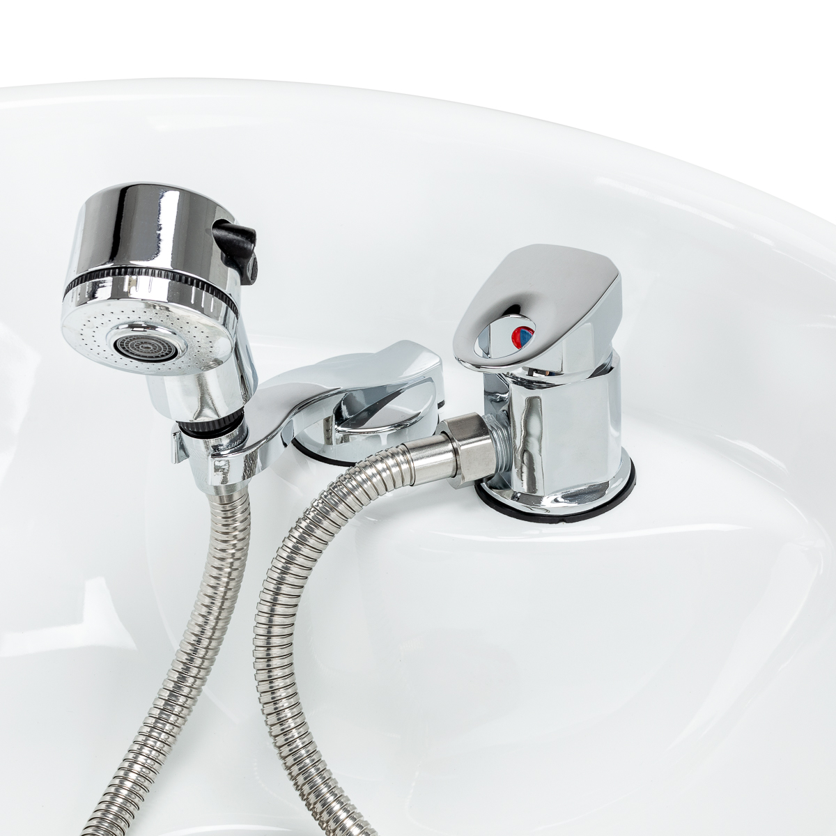 Omega Friseurwaschbecken Aqualina beige - kompakte Waschstation