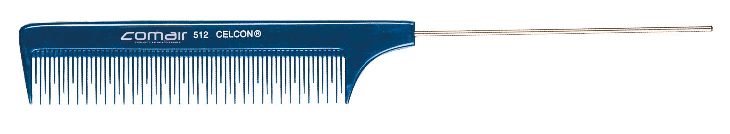 Toupierkamm Nadeltoupierkamm Blau 21Cm Friseur