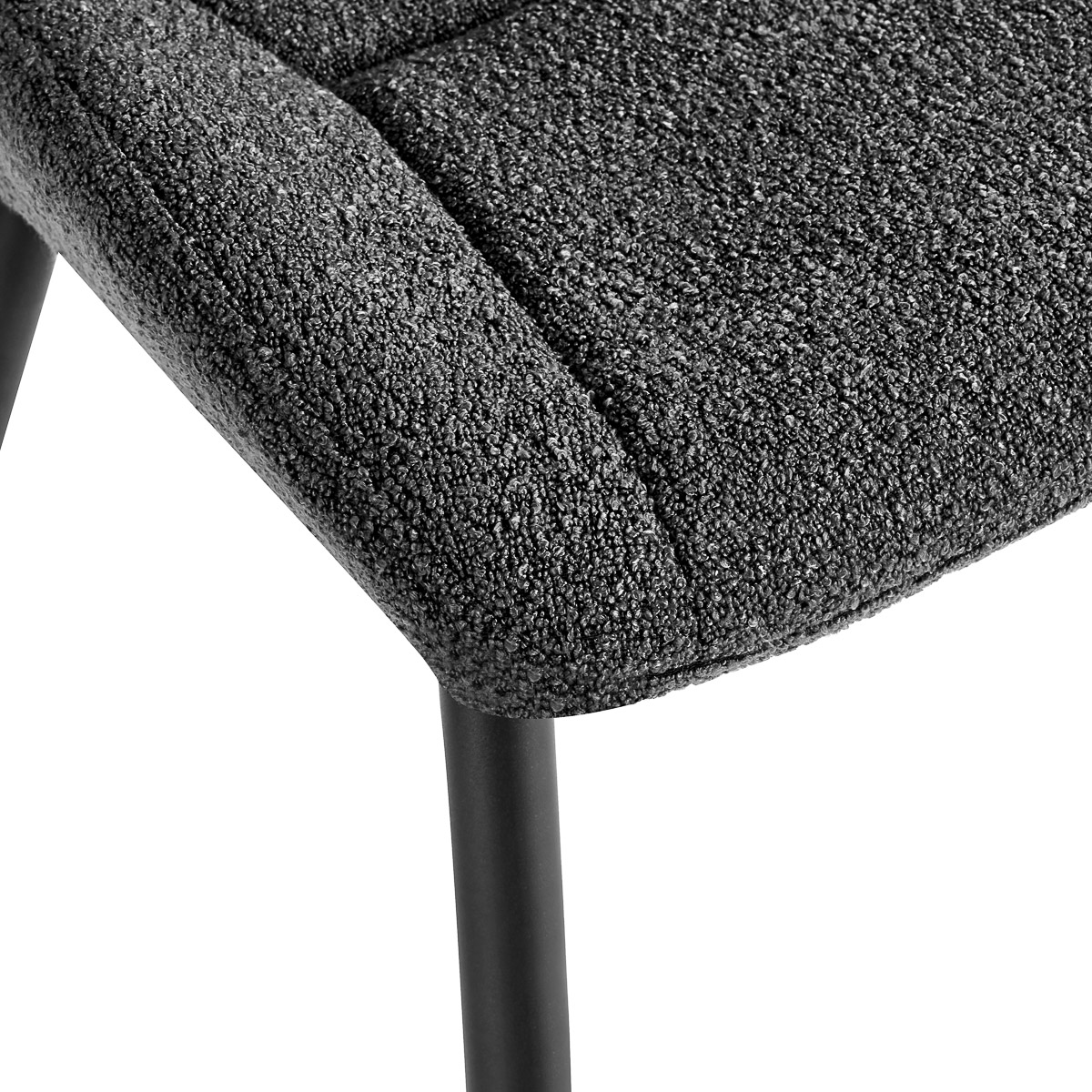 4Rico Stuhl Lucente schwarz – Eleganter Salonstuhl