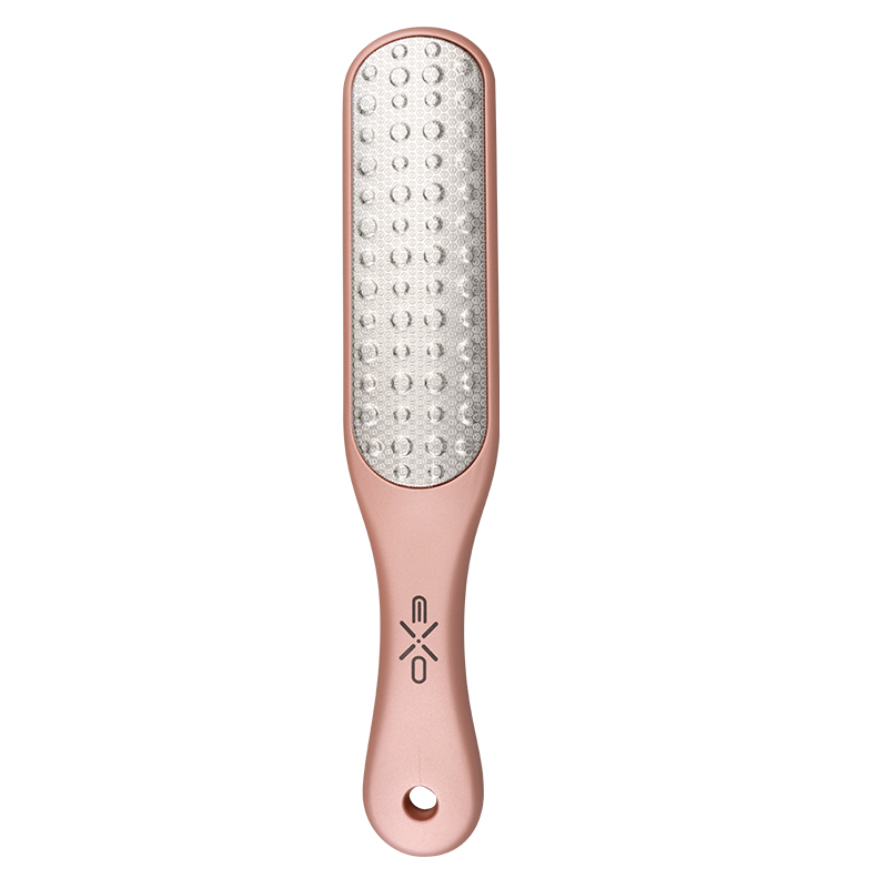 Fußreibe rose gold Metallklinge – Hornhautentferner
