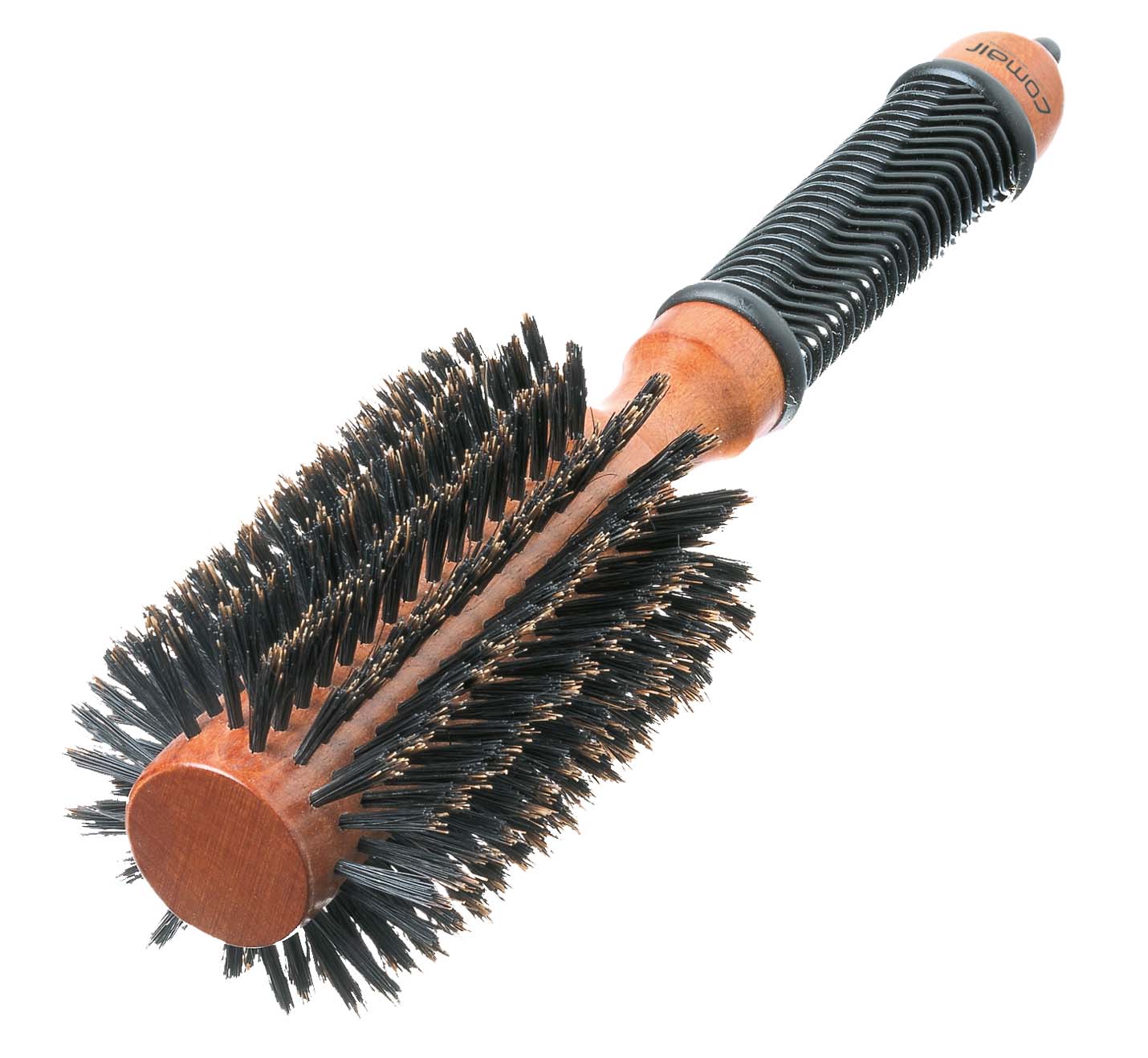 Rundbuerste Pins Wildschweinb 13 1X8 1Cm Friseur