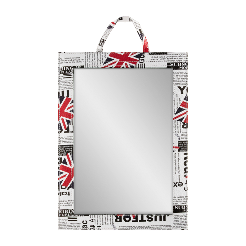 Rechteckiger Friseurspiegel Q-32 UK mit Etui