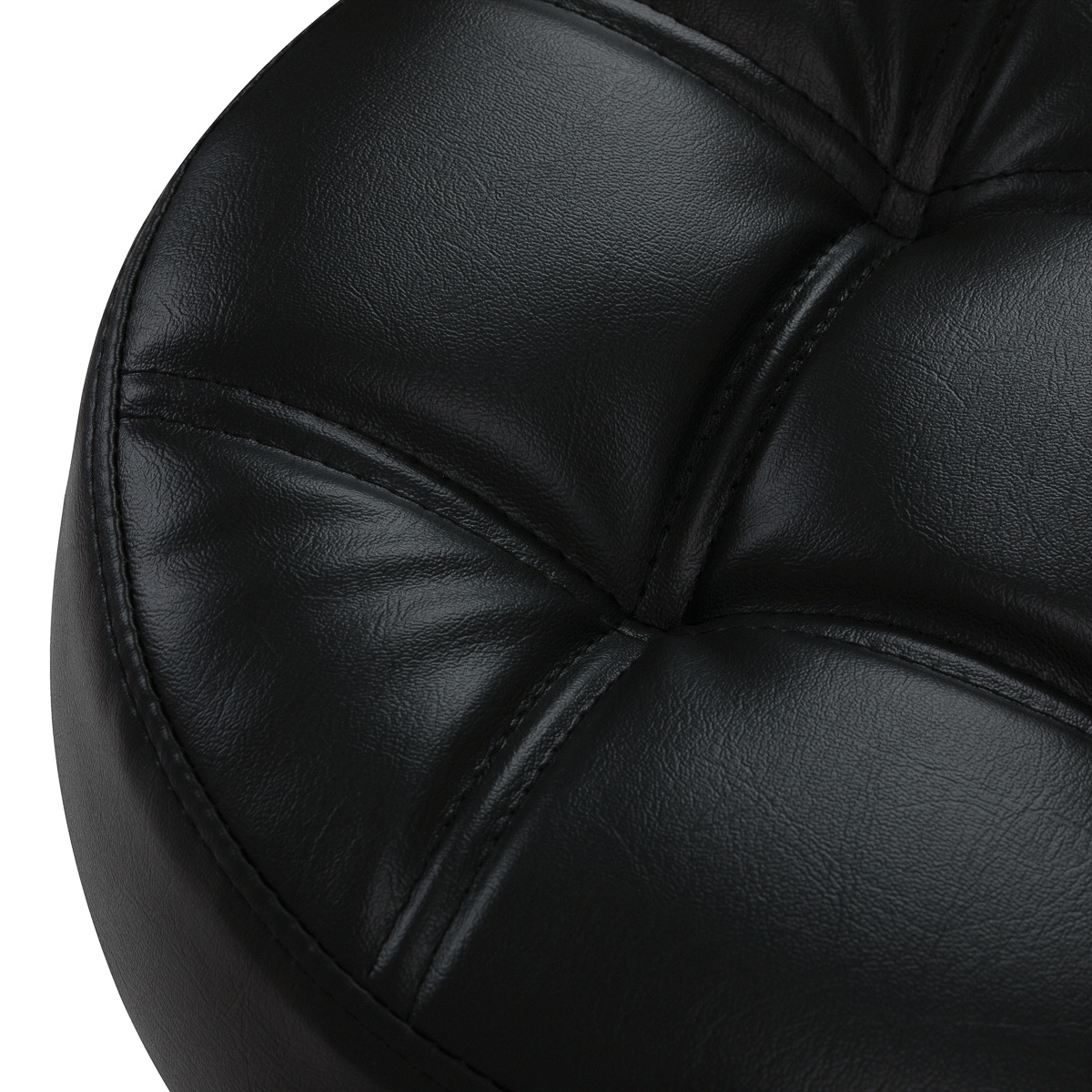 Friseurhocker D054 schwarz – Profi-Salonhocker