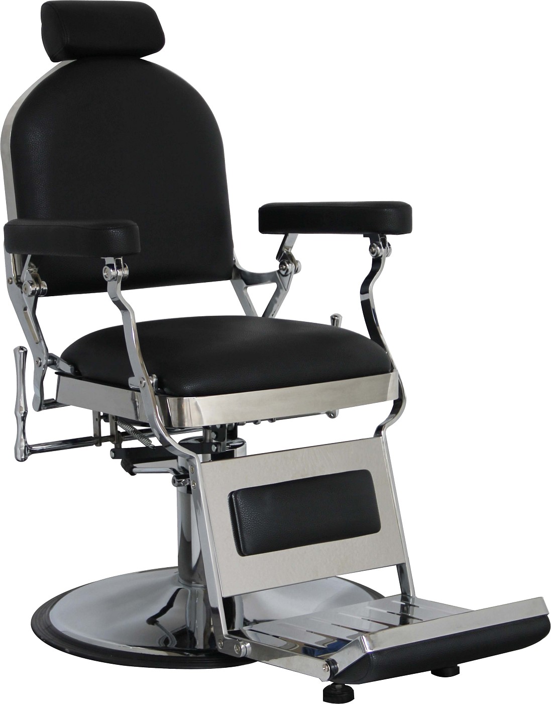Barberstuhl Chicago schwarz