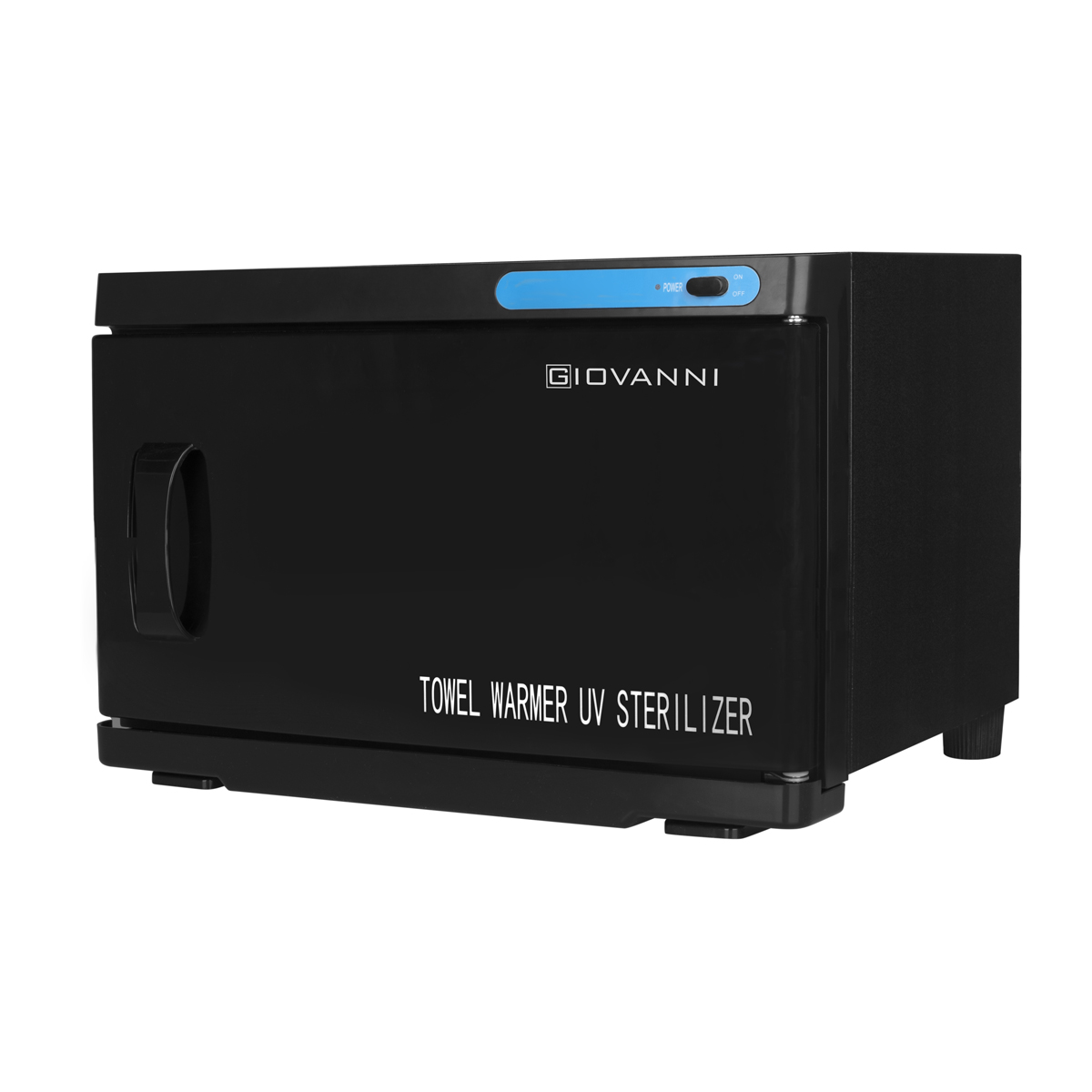 Handtuchwärmer mit UVC-Sterilisator 16L schwarz – Profi-Salon
