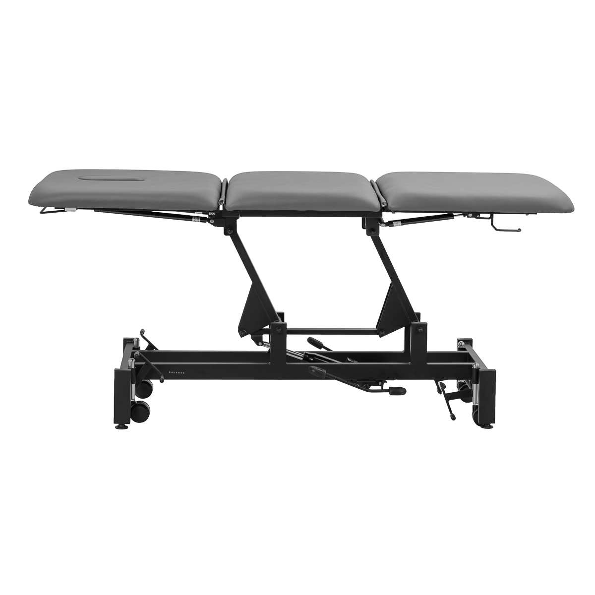 Hydraulische Massageliege Balance Solidum 3 grau Physiotherapie