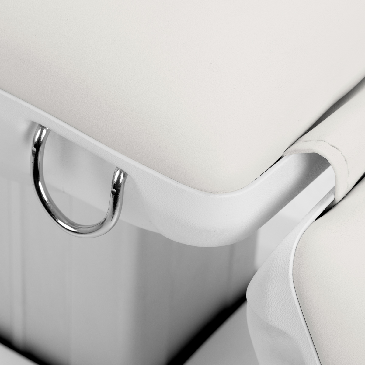 Sillon Eclipse 4 Motor elektrische Kosmetikliege in Weiß – Premium Behandlungsliege