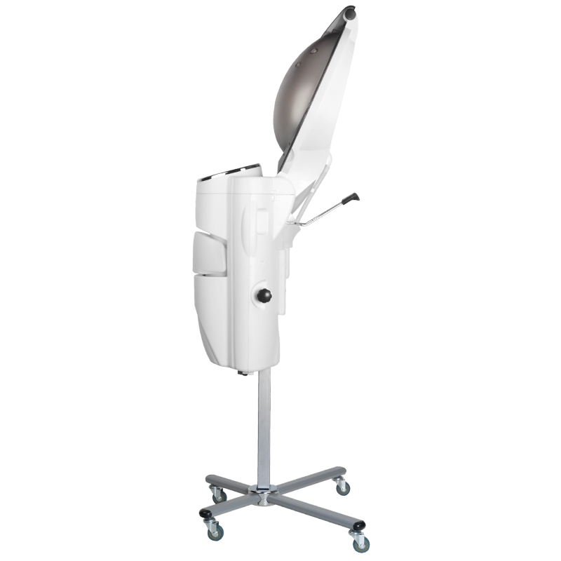 Gabbiano Saunahaube mit Stativ weiss mit aktivem Ozon