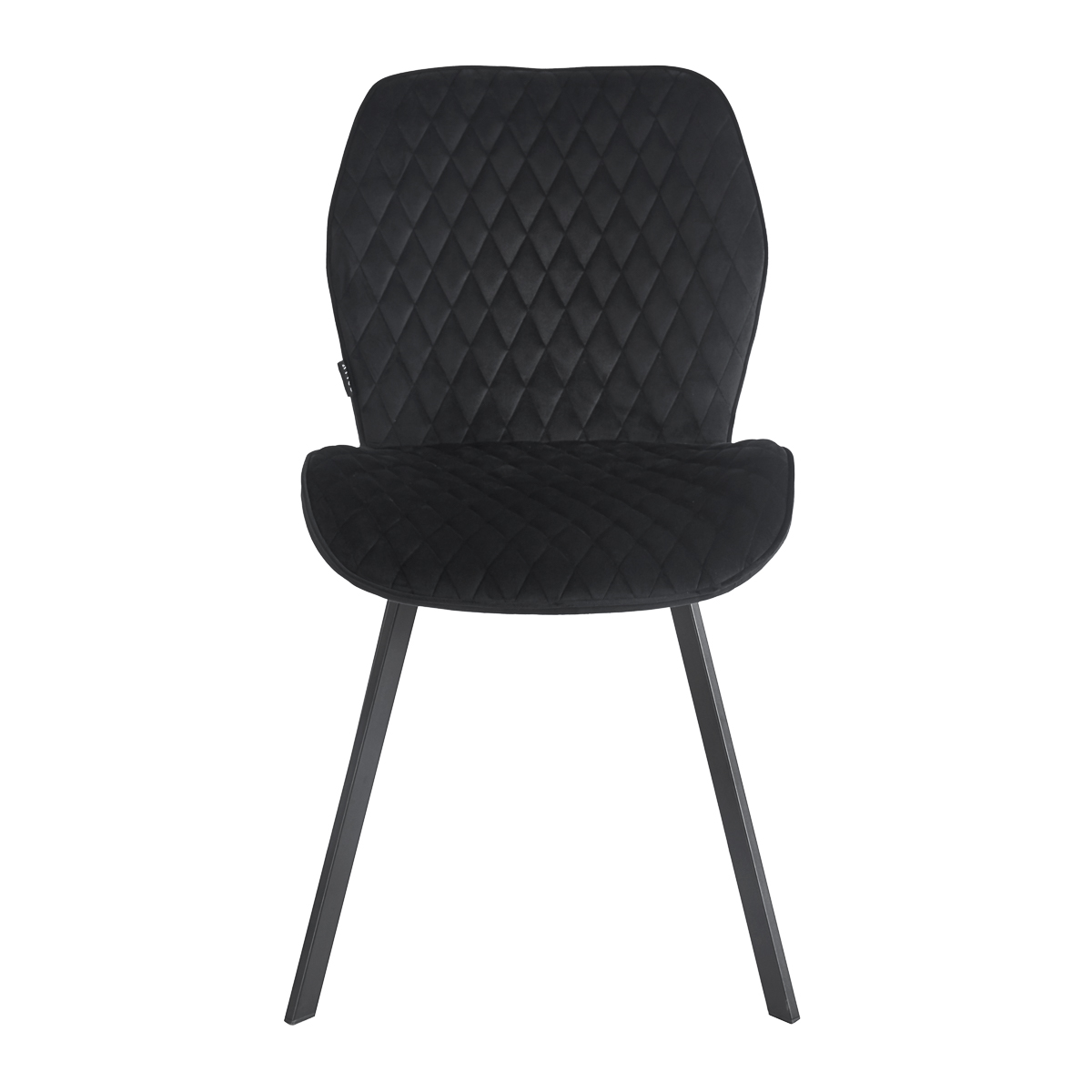 4Rico Vetro Stuhl schwarz – Eleganter Salonstuhl modern