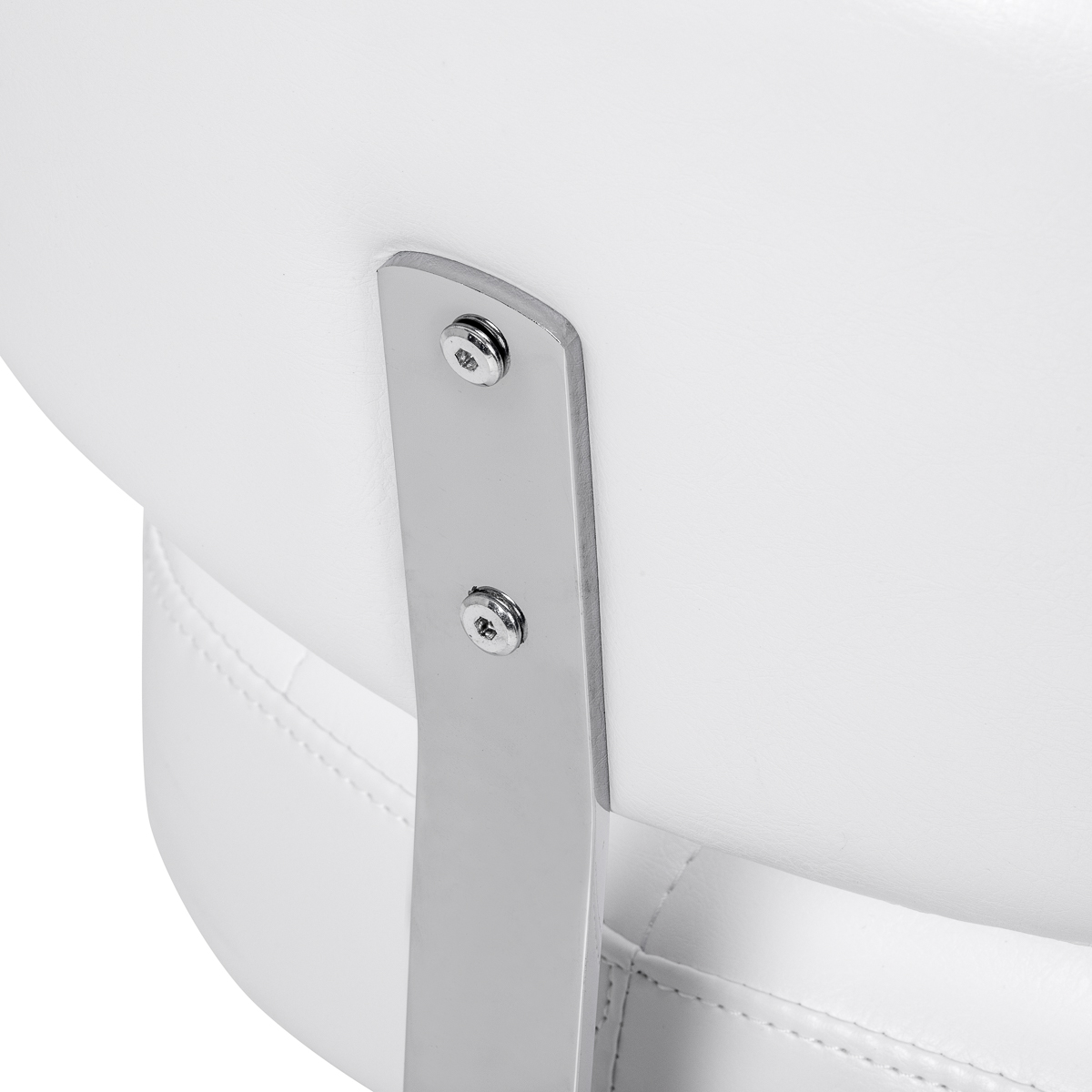 Kosmetikhocker Giovanni Y08 weiss – ergonomisch
