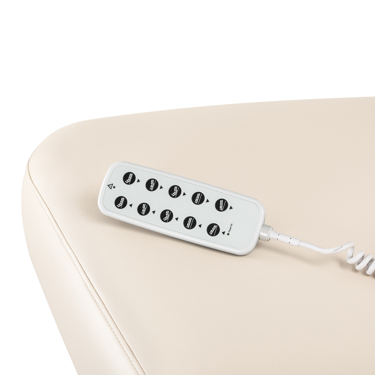 Wellnessliege + Friseurhocker + Kosmetiklampe - Komplett-Set