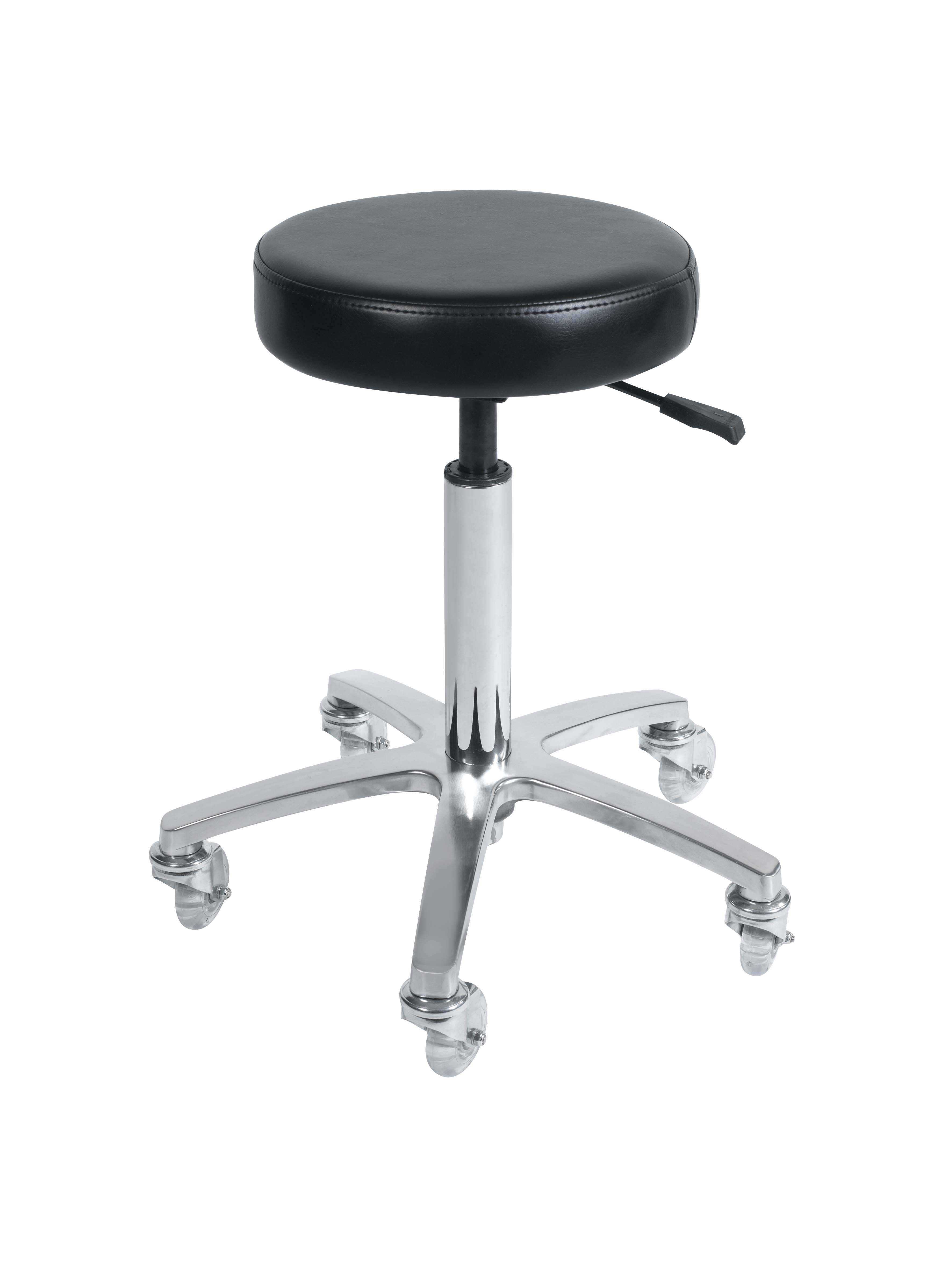 Rollhocker Crystal Alu Salon
