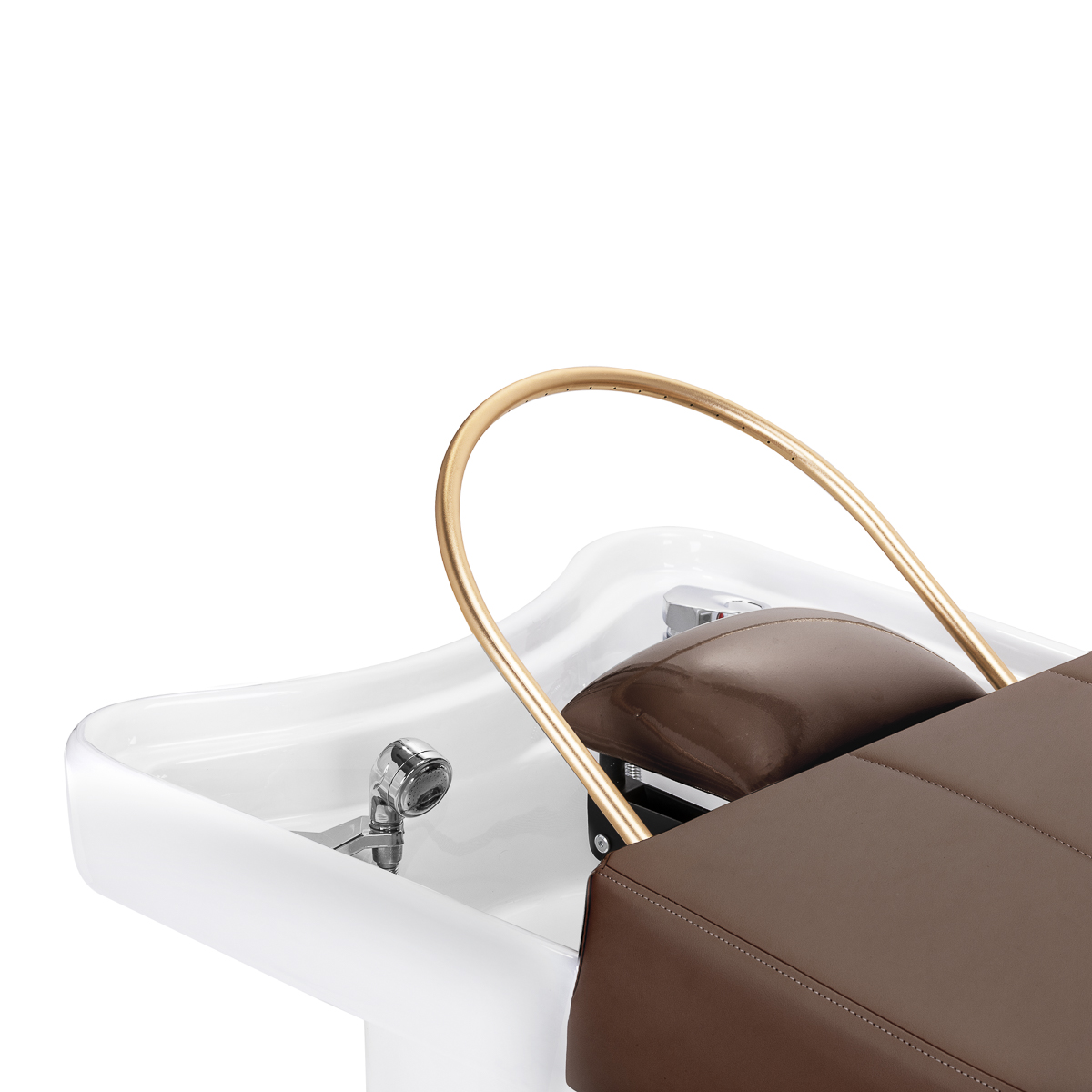 Gabbiano Friseurwaschbecken Liege Head Spa 017 Braun