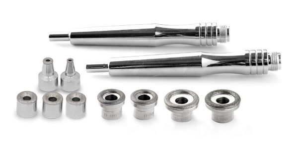 Mikrodermabrasion Aufsätze Set - 9 Diamantaufsätze