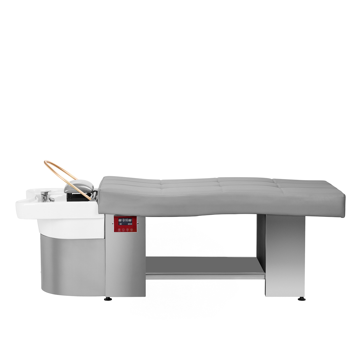 Gabbiano Friseurwaschbecken Liege Head Spa 017 Grau - SPA-Liege
