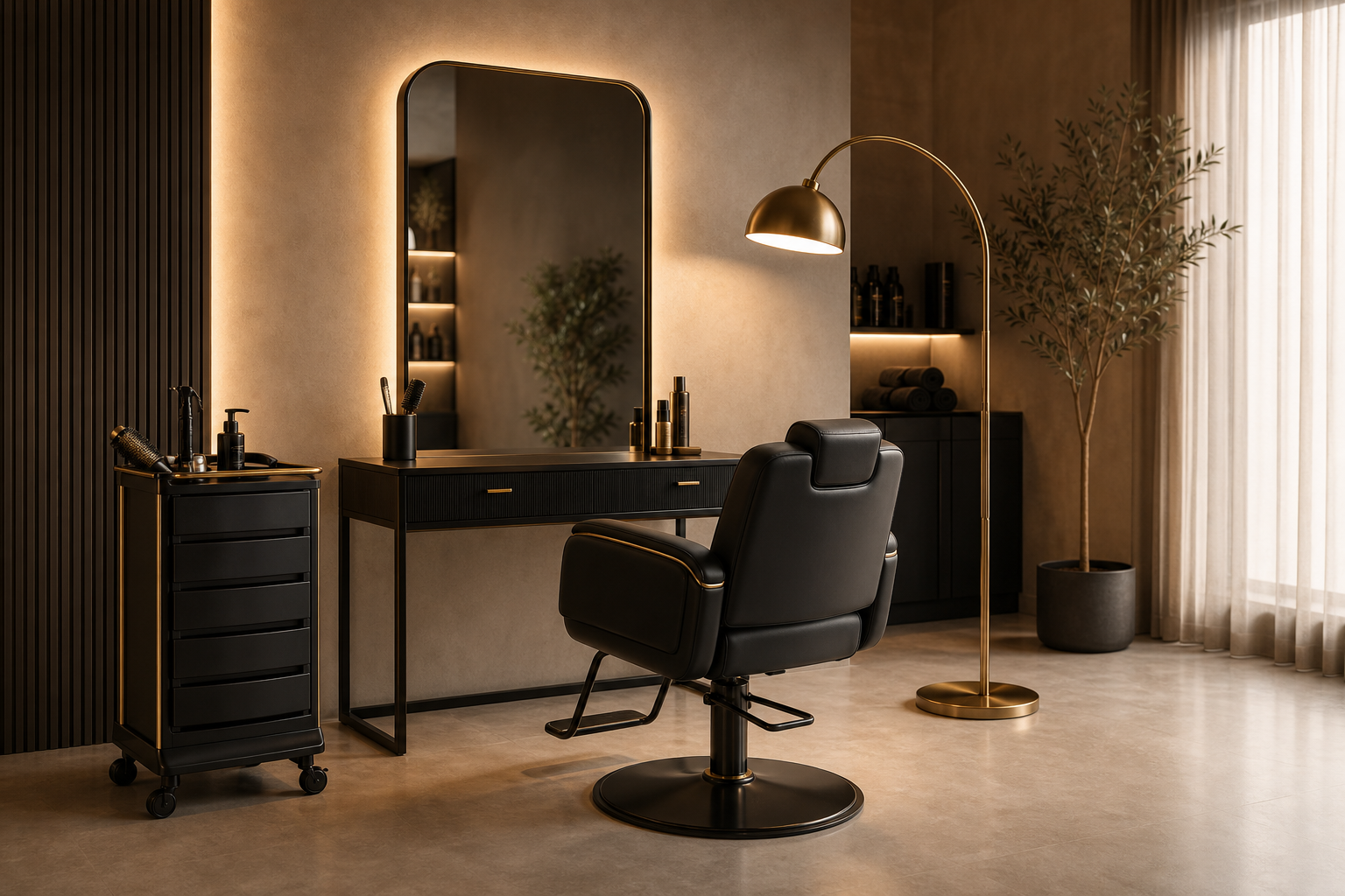 Abgestimmtes Set aus Salonmöbeln